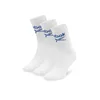 Dolge nogavice Reebok R0255-SS24 (3-pack) Bela