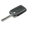 CAR 888 ACCESSORIES Kućište Oklop Ključa, 2 Dugmeta, VA2/CE0536, Za Peugeot/Citroen, Crno
