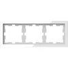 Merten Merten okvir 3f.crystal white D-Life glass MEG4030-6520, (21224865)