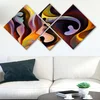 Wallity slika 4MDF248687593, 60x115 cm, 4 dijela