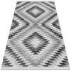 Decormat PVC podloga Sivi geometrijski vzorec 120x180 cm