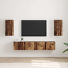 TV zidni ormar Zidne 2 pcs Staro drvo 30 x 31 x 60 cm