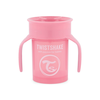 Twistshake ostali pripomočki za hranjenje lonček za učenje pitja 360, 230 ml pink