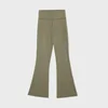 Cropp - Flare pantalone - maslina