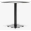 Linnea Bistro sto, 65x65 cm, crni