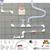 Masterkidz System Rur Do Tablicy STEM 84 Elementów Tor Wodny Kulkowy