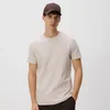 Reserved - Slim fit majica kratkih rukava od strukturirane tkanine
