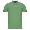 Polo Ralph Lauren POLO AJUSTE DROIT EN COTON BASIC MESH Zelena