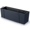 nabbi Plastični balkonski lonec DUC600W 58 cm - antracit
