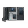 HP Poly Edge E400 IP Phone and PoE-enabled IP telefon Črna 8 vrstic IPS