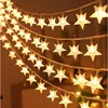 LED Girlanda 6 m (40 LED žarulja) USB – Zvijezde - Bijela KP36355