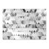 Decormat Podloga za pisarniški stol Gray triangles pattern 120x90 cm 15 cm