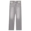 Cropp - Farmerke straight - light grey