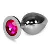 LOVETOY Plug Anal Metal Rosebud Classic z Jewel Fuchsia Salla L, (21077646)