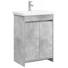 Set namještaja za kupaonicu Betonska siva 81 x 40 x 84,5 cm