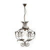 ONLI - Luster na lancu CONTESSA 1xE27/22W/230V bronzan