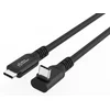 MicroConnect MC-USB3.2CC2-FA USB-C 3.2 Gen 2x2 kabel 2 m črne barve