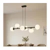 Brilagi - Luster na sajli MALONY 6xE14/20W/230V crni