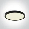 PLAFONJERA LED crna 24W CCTV IP20 230V 1920lm 2800-3200-4000k