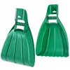 KADAX Zbiralnik listja - plastične grablje za travo, 2 kosa, zelene barve