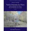 ARENSKY:12 PRELUDES FOR PIANO OP.63