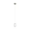 Eglo Enaluri visilica/1, led, 1x5,4w, 630lm, duž 1100, nikl-mat/plastika