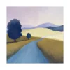 Canvas Slika na platnu Plavo drvo, 60x60cm