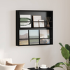 Polica za časopise Crni hrast 80 x 12 x 70 cm Konstruirano drvo