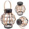 LED solarno viseće svetlo LED/0,1W/1,2V, prečnik 15 cm, 600 mAh, IP44