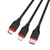 BOROFONE KABEL BOROFONE BX17 USB A/M -> 3v1 (lightning, micro, Type C)
