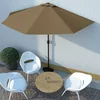 Balkonski suncobran s aluminijskom šipkom 300 x 155 cm bež
