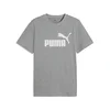 PUMA Essentials Logo Tee Men, Men, Medium Gray Heather, L