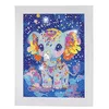 Komplet za slikanje z diamanti Mozaik DIY 5D Živali 18x23cm, Diamond Painting 5D vezenje, vodoodporno platno, otroci od 6 let, mladostniki, odrasli, ustvarjalna zabava, sprostitev, zmanjšanje stresa