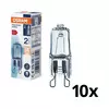 Komplet 10x sijalica za rernu HALOPIN G9/25W/230V 2700K - Osram