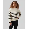 Vero Moda Pulover 10278319 Bež Regular Fit