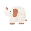Rjava/kremno bela pralna/ročno tkana bombažna otroška preproga 95x120 cm Snuggle Emmi – Hanse Home