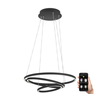 Eglo 900479 - LED prigušiva luster na sajli LOBINERO-Z LED/43,2W/230V crna