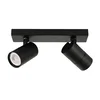 ITALUX SPL-2813-2B-BL - Spot svetiljka LACONI 2xGU10/35W/230V crna