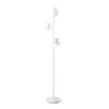 NYMANE Podna lampa s 3 reflektora, bela