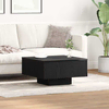 Kava Stol Crni hrast 60 x 60 x 31,5 cm Konstruirano drvo