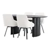 jedilnica set Dallas 3991 75x90x180cm
