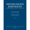 MENDELSSOHN:VIOLIN CONCERTO E-MOLL OP.64 STUDY SCORE