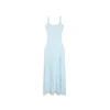 Bershka Obleka svetlo modra