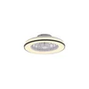 JUST LIGHT. 14447-18 - LED RGBW prigušiva plafonski ventilator LENO LED/44W/230V + daljinski upravljač