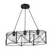 OPVIQ Luster Dratrio Glass Black Transparent