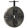 shumee Stružnica Chuck 4 Jaw M33 Priključek Jeklo Črna 150x63 mm