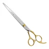 TAURO PRO LINE Makaze za šišanje pasa Straight, 18cm, Sive