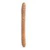 Dr Skin 18 inch Double Dildo Mocha