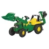 Rolly Toys Pedalni traktor John Deere Green Junior za otroke 11076