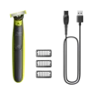 PHILIPS OneBlade električni brijač za muškarce, britva od 360 stepeni, 3 češlja
